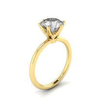 Load image into Gallery viewer, Miriam Lab Diamond 0.50ct D VVS2 Id IGI 14K Yellow Gold
