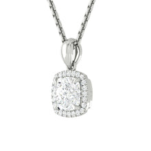 Load image into Gallery viewer, Montevalle Cushion Necklace Lab Diamond *new*
