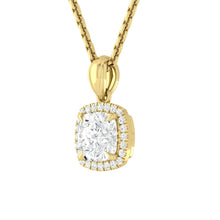 Load image into Gallery viewer, Montevalle Cushion Necklace Lab Diamond *new*
