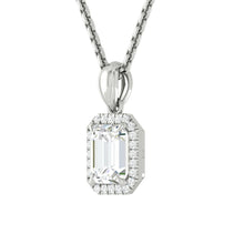 Load image into Gallery viewer, Montevalle Necklace Emerald Diamond
