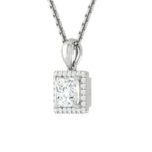 Load image into Gallery viewer, Montevalle Princess Necklace Lab Diamond 1.04ct D VS1 Ex IGI Platinum
