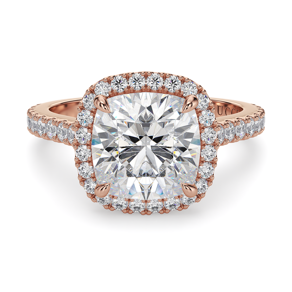 Lucce Montevalle Cushion Moissanite