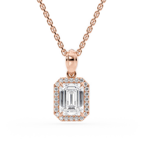 LUCCE MONTEVALLE™ Necklace Emerald Diamond