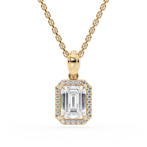 LUCCE MONTEVALLE™ Necklace Emerald Diamond