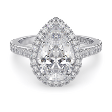 Load image into Gallery viewer, LUCCE MONTEVALLE™ Pear Lab Diamond 1.51ct D VVS2 IGI 18K White Gold
