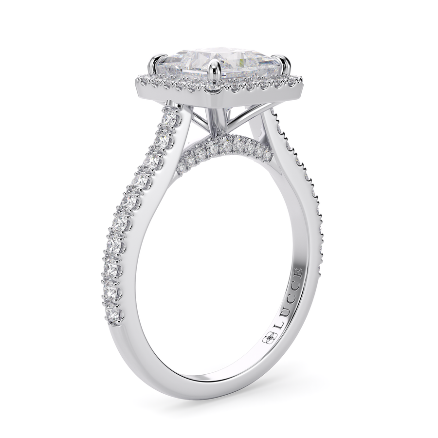 Load image into Gallery viewer, LUCCE MONTEVALLE™ Pear Lab Diamond 1.51ct D VVS2 IGI 18K White Gold
