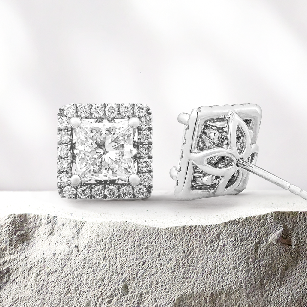 Load image into Gallery viewer, LUCCE MONTEVALLE™ Earrings Princess Diamond
