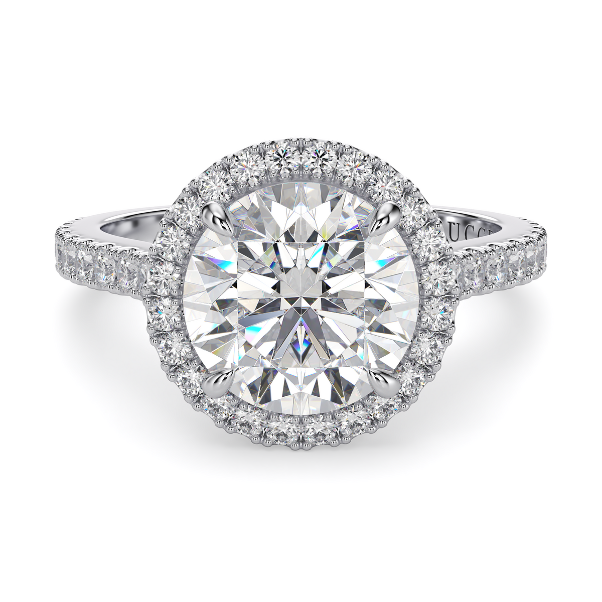 Load image into Gallery viewer, LUCCE MONTEVALLE™ Round Lab Diamond 1.01ct D VVS2 ld IGI 14K White Gold
