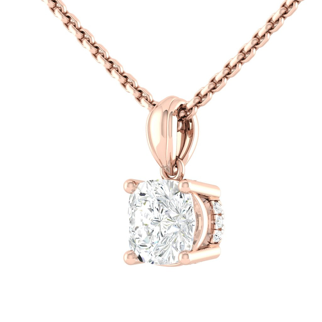 Load image into Gallery viewer, LUCCE KAELA™ Necklace Cushion Diamond
