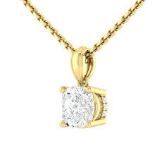 Load image into Gallery viewer, Kaela Cushion Necklace Lab Diamond
