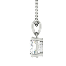 Load image into Gallery viewer, Kaela Oval Necklace Diamond
