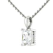 Load image into Gallery viewer, Kaela Radiant Necklace Diamond

