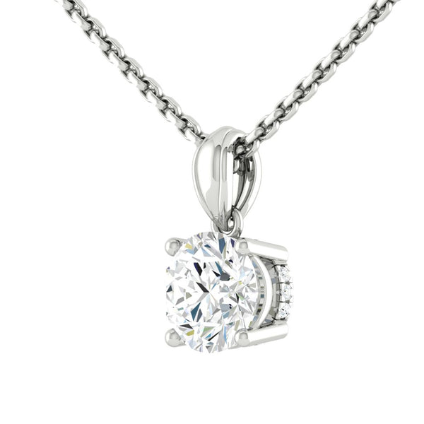 Lucce Kaela Necklace Round Diamond
