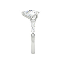 Load image into Gallery viewer, Paula Pear 1.28ct D VVS2 Ex Lab Diamond Platinum
