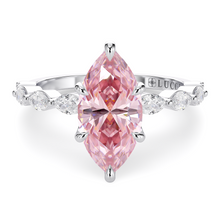 Load image into Gallery viewer, Lucce Paula Marquise Rosé Pink Diamond
