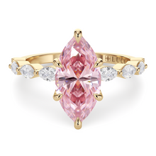 Load image into Gallery viewer, Lucce Paula Marquise Rosé Pink Diamond
