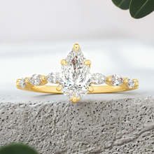 Load image into Gallery viewer, Lucce Paula Pear Diamond
