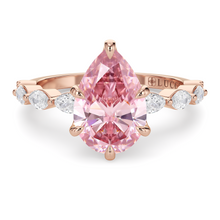 Load image into Gallery viewer, Lucce Paula Pear Rosé Pink Diamond
