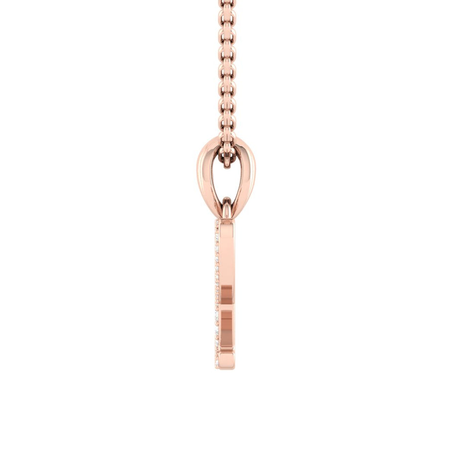 Load image into Gallery viewer, LUCCE Personalized Letter Necklace Diamond
