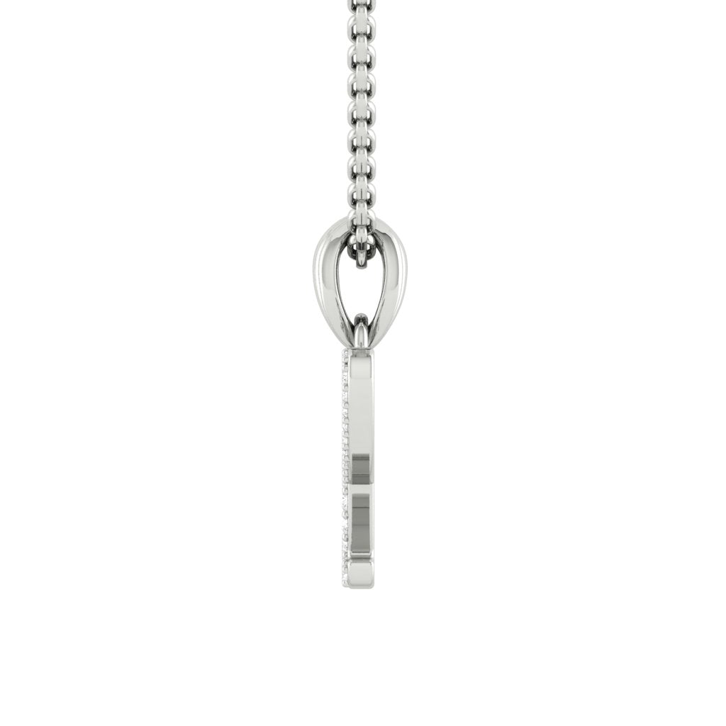 Load image into Gallery viewer, LUCCE Personalized Letter Necklace Diamond
