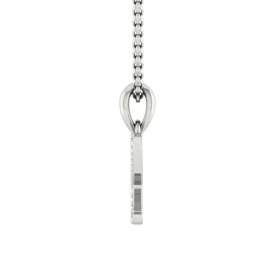 Load image into Gallery viewer, LUCCE Personalized Letter Necklace Diamond
