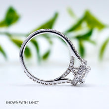 Load image into Gallery viewer, moissanite engagement ring store halo cathedral jewelry wedding rings Manila philippines
