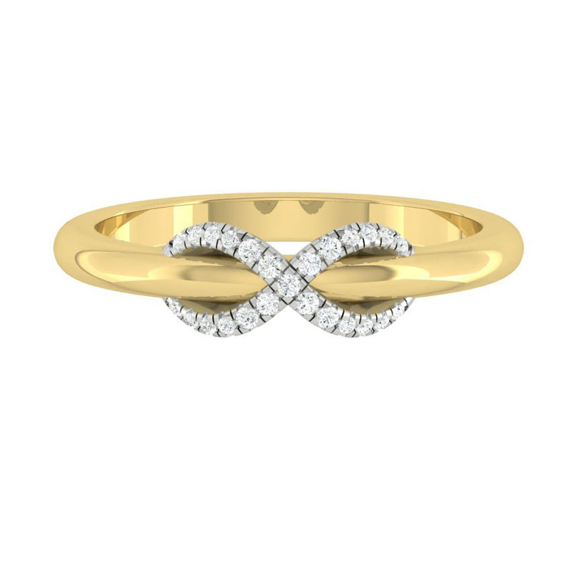 Lucce The Promise 0.07CTW Lab Diamond 14K Yellow/White Gold