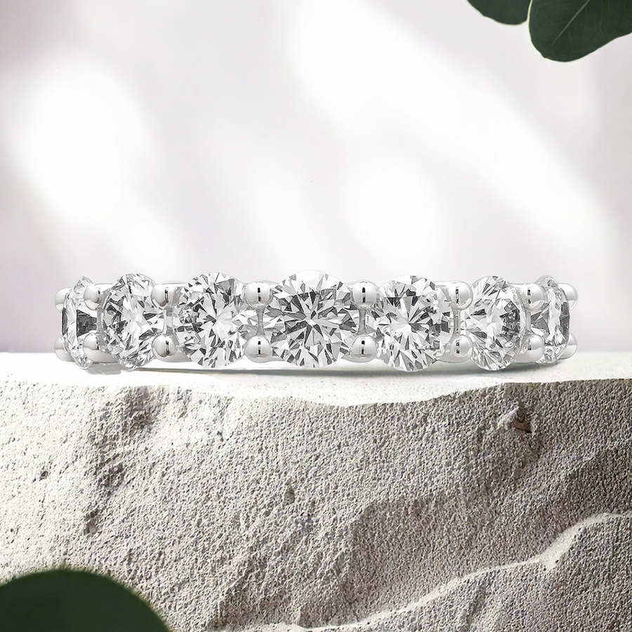 Load image into Gallery viewer, LUCCE RIVERA™ 7-Stone 1.75ctw Lab Diamond Platinum
