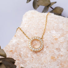 Load image into Gallery viewer, Kaela Eternity Necklace 0.29 CTW Lab Diamond 14K Yellow Gold
