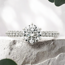 Load image into Gallery viewer, Lucce Ronah Lab Diamond 1.01ct D VVS2 Id IGI 14K White Gold
