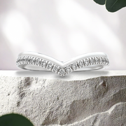 LUCCE LIRA™ 0.23ctw Lab Diamond 14K White Gold