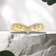 LUCCE LAYLA™ 0.23ctw Lab Diamond 14K Yellow Gold