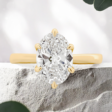 Load image into Gallery viewer, Lucce Azalea 6-Prong Oval Diamond
