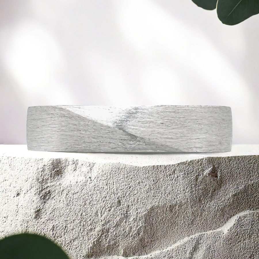 Load image into Gallery viewer, LUCCE ARCUS™ Brushed 5mm 14K White Gold
