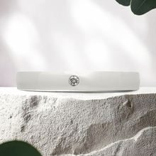 Load image into Gallery viewer, Amore Mi Polished 3mm 0.02ct Natural Diamond Platinum
