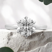 LUCCE VERONA™ Round Lab Diamond 2.02ct D VVS2 ld IGI 18K White Gold