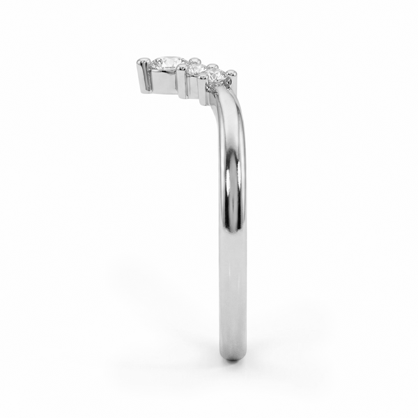 LUCCE REA™ 0.50ctw Natural Diamond Platinum