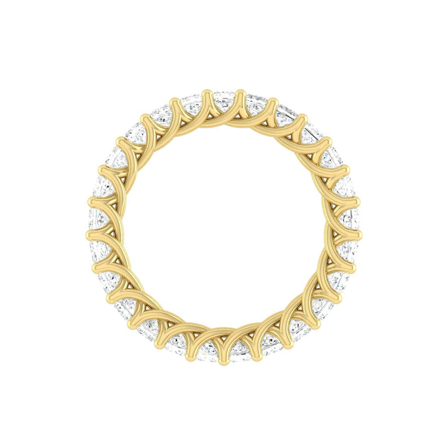 Load image into Gallery viewer, Moissanite Lab Diamond Engagement Ring Wedding Rings Manila Philippines Eternity yellow gold jewelry
