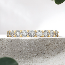 Load image into Gallery viewer, Lucce Rivera Ida 9-Stone Round Diamond
