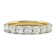 LUCCE RIVERA™ 7-Stone 1.19ctw Lab Diamond 14K Yellow Gold