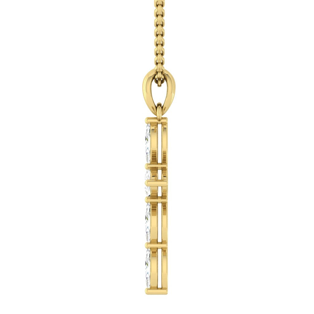 Load image into Gallery viewer, LUCCE SAVED™ Cross Diamond Necklace
