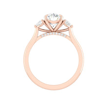 Load image into Gallery viewer, Sophia Oval 0.77ct E VS1 Ex IGI 18K Rose Gold
