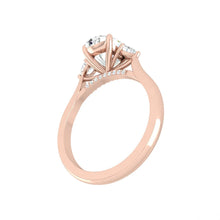 Load image into Gallery viewer, Sophia Oval 0.77ct E VS1 Ex IGI 18K Rose Gold
