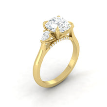 Load image into Gallery viewer, Sophia Lab Diamond 0.64ct D VVS2 Id IGI 14K Yellow Gold
