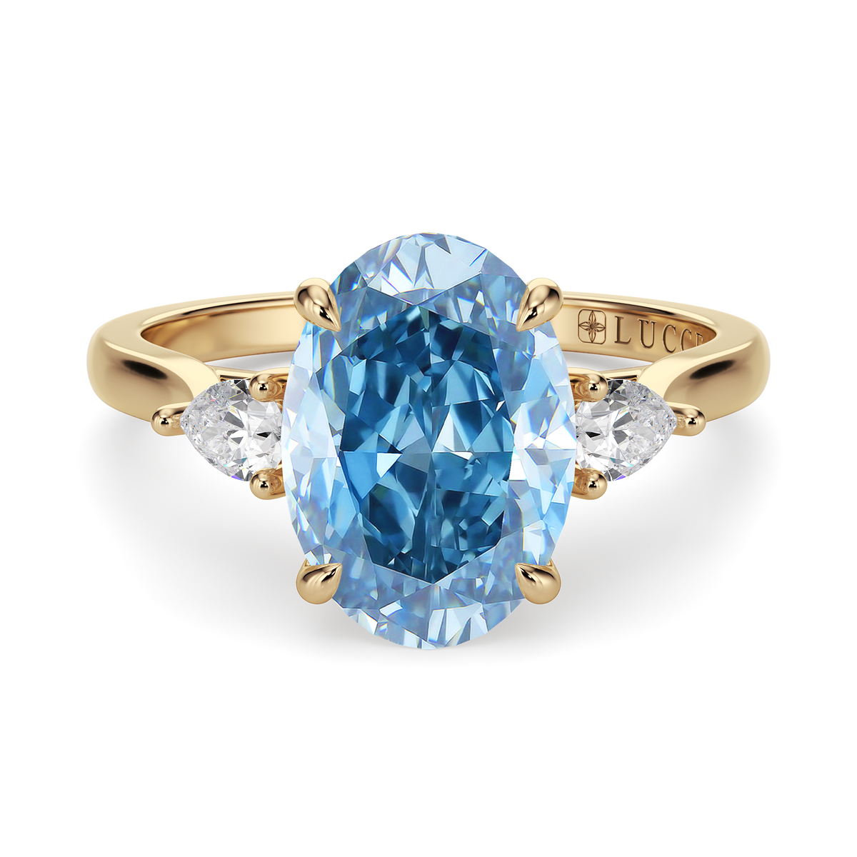 Load image into Gallery viewer, LUCCE SOPHIA™ Oval OCEAN™ Blue Diamond
