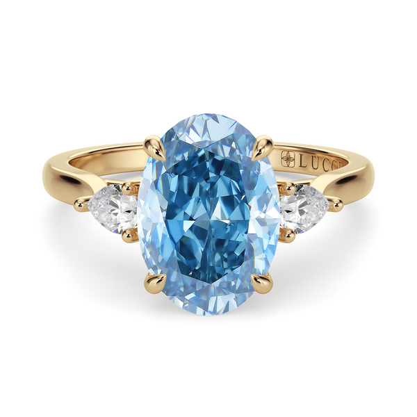 LUCCE SOPHIA™ Oval OCEAN™ Blue Diamond