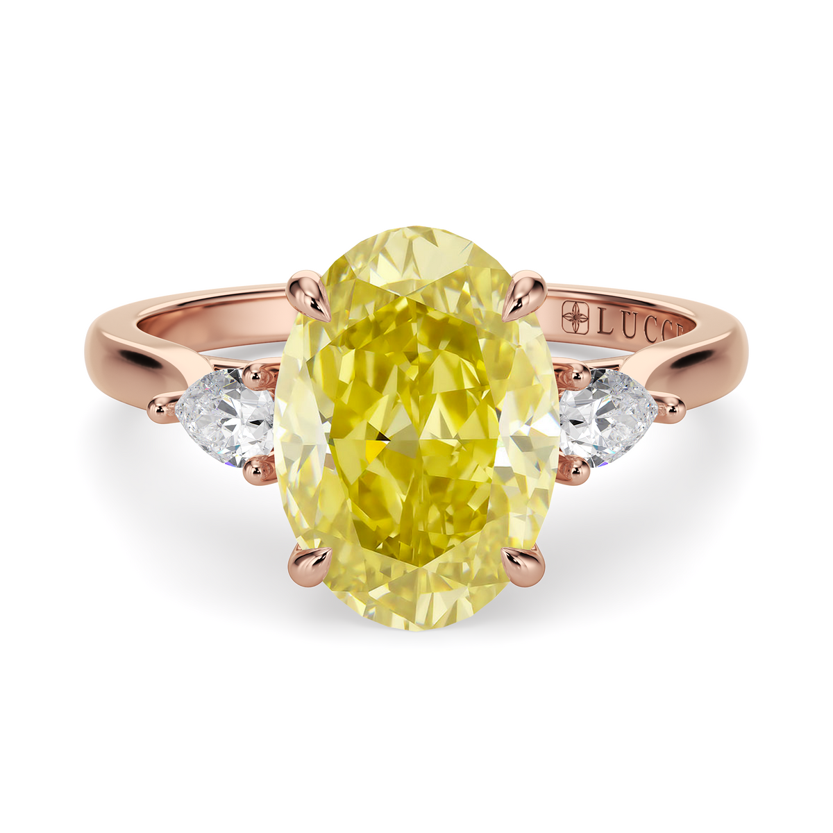 Load image into Gallery viewer, LUCCE SOPHIA™ Oval SUNBURST™ Yellow Diamond
