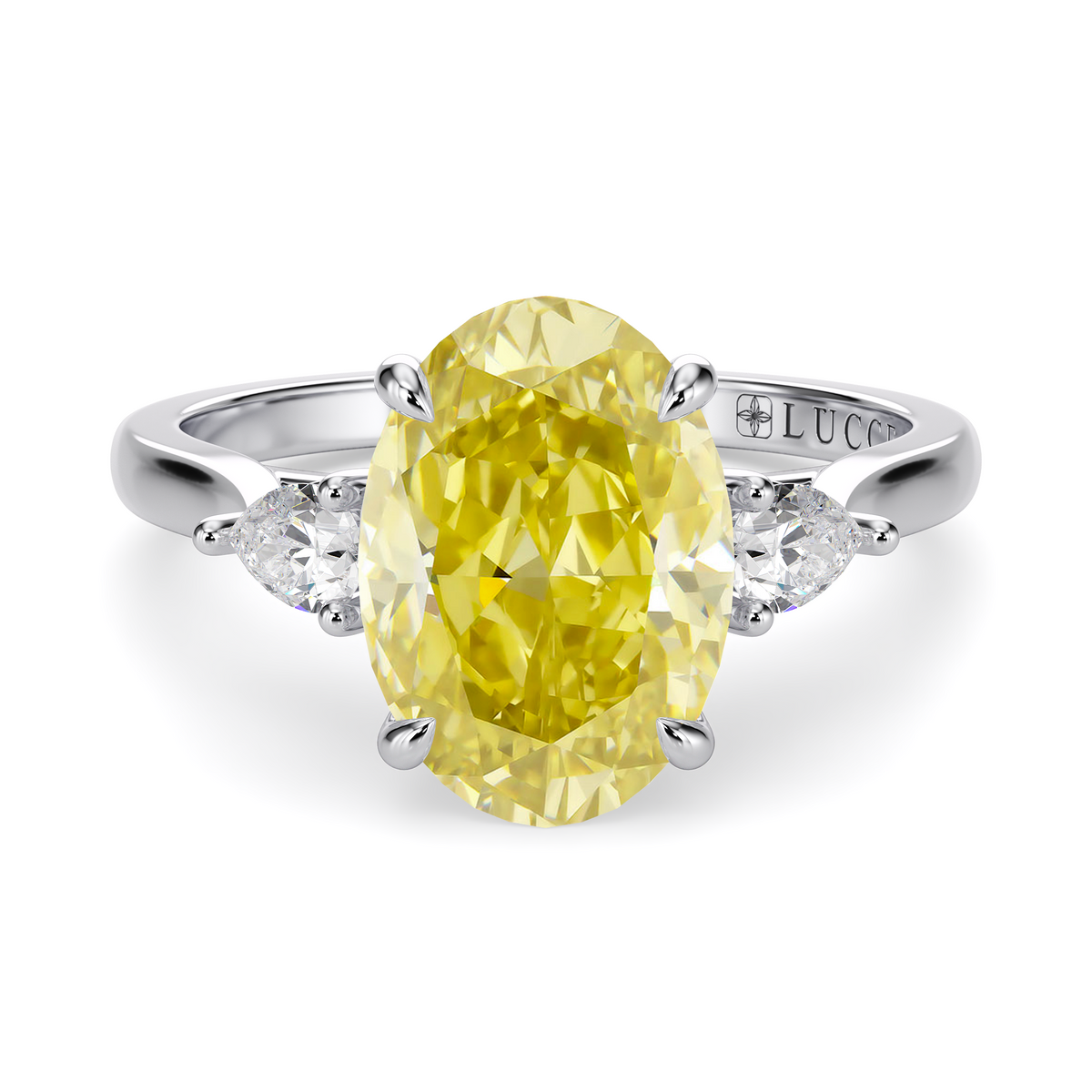 Load image into Gallery viewer, LUCCE SOPHIA™ Oval SUNBURST™ Yellow Diamond
