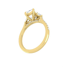 Load image into Gallery viewer, Sophia Pavé Radiant Moissanite
