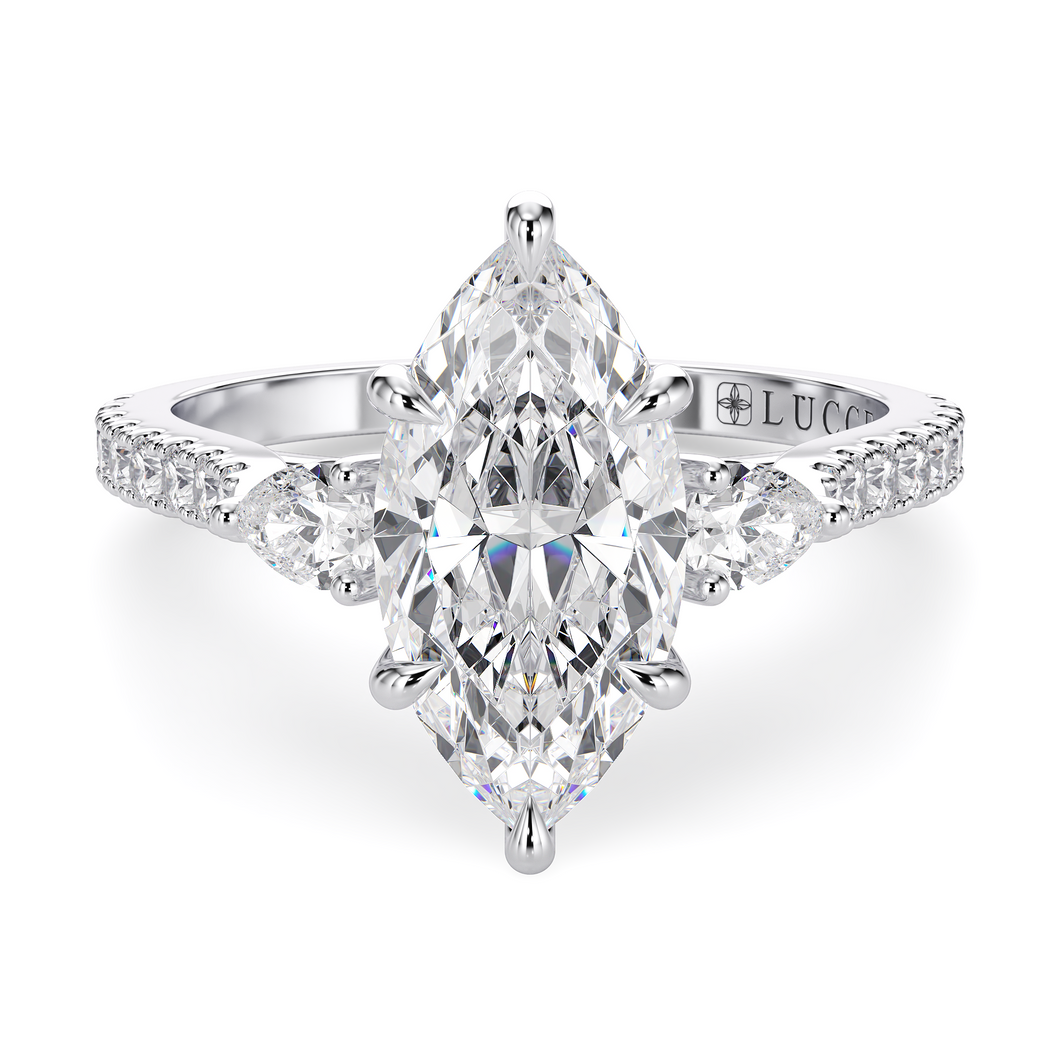 Lucce Sophia Pavé Marquise Diamond